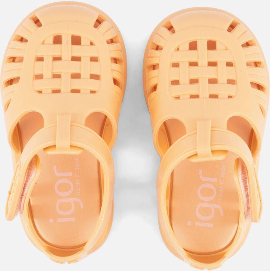 Igor Toby Gloss Watersandalen oranje Rubber