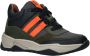 Ikke IK-KE Sneaker Jongens Zwart groen - Thumbnail 5