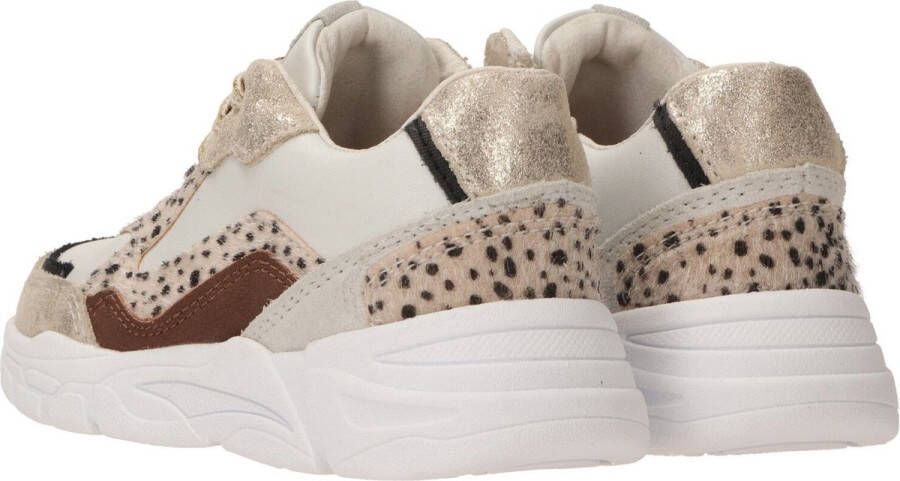 Ikke IK-KE Sneaker Meisjes Beige goud - Foto 2