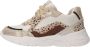 Ikke IK-KE Sneaker Meisjes Beige goud - Thumbnail 3
