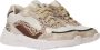 Ikke IK-KE Sneaker Meisjes Beige goud - Thumbnail 4