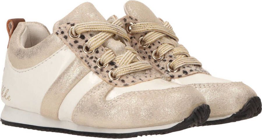 Ikke IK-KE Sneaker Meisjes Beige Goud - Foto 4