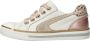Ikke IK-KE Sneaker Meisjes Wit goud roze - Thumbnail 5