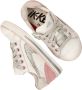 Ikke IK-KE Sneaker Meisjes Wit zilver roze - Thumbnail 4
