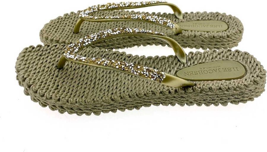 Ilse Jacobsen Cheerful slippers stenen goud