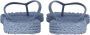 Ilse Jacobsen Slippers met glitter CHEERFUL01 656 Light Regatta Light Regatta - Thumbnail 7