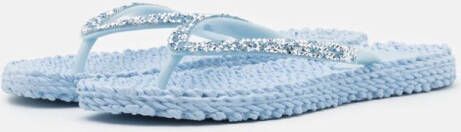 Ilse Jacobsen Slippers met grove glitter CHEERFUL03G 658 Bluebell Blue Bell - Foto 5