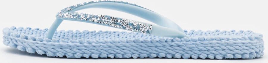 Ilse Jacobsen Slippers met grove glitter CHEERFUL03G 658 Bluebell Blue Bell - Foto 7