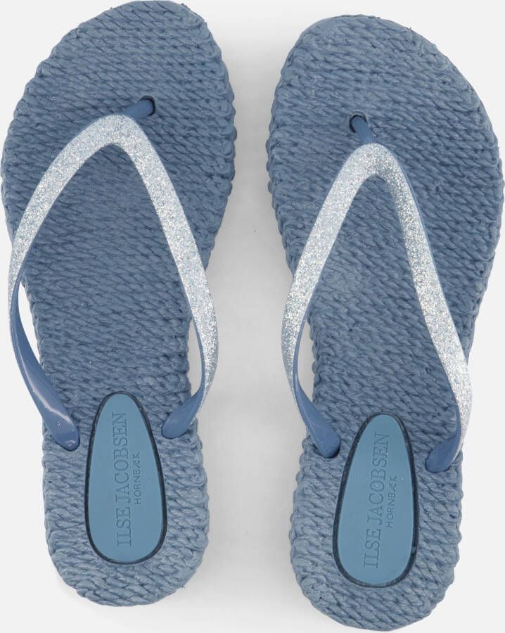 Ilse Jacobsen Cheerful01 Slippers blauw Rubber Dames