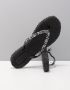 Ilse Jacobsen Slippers met glitter CHEERFUL03G 001 Black - Thumbnail 8
