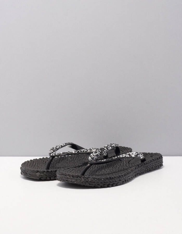 Ilse Jacobsen Cheerful03 Teenslippers Zomer slippers Dames Zwart - Foto 10