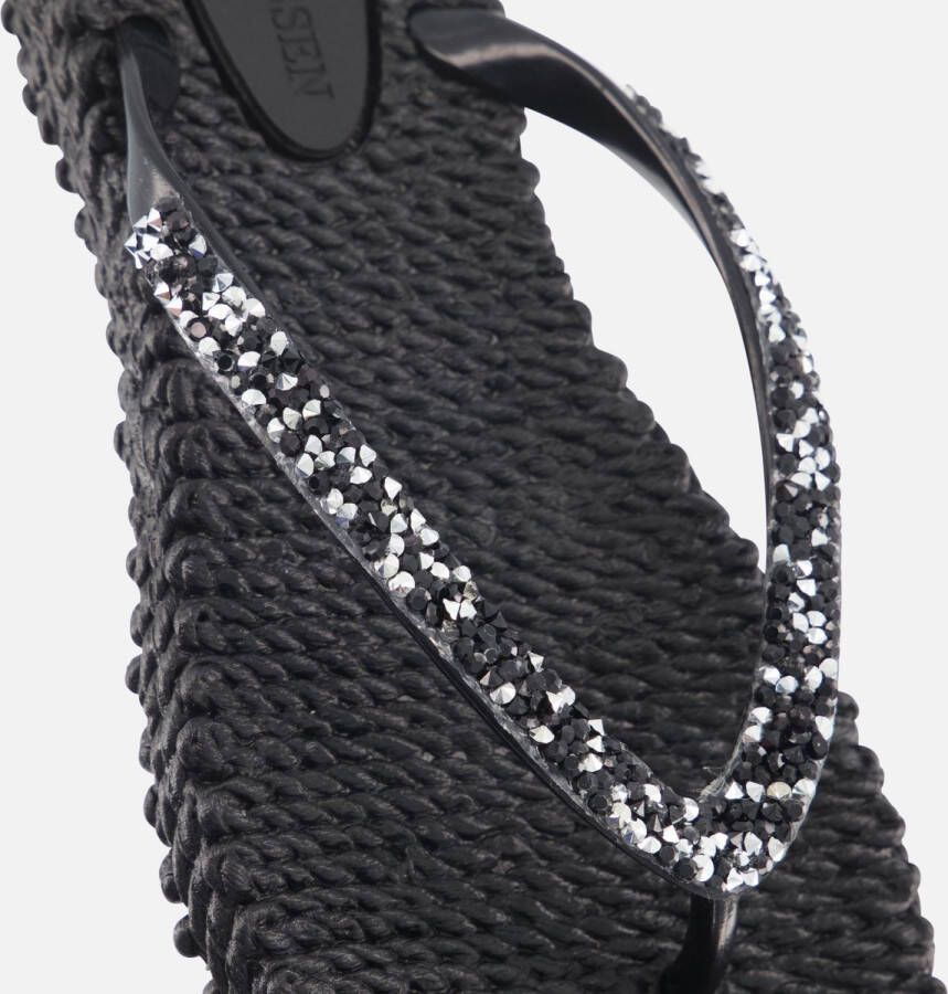 Ilse Jacobsen Cheerful03 Teenslippers Zomer slippers Dames Zwart - Foto 11