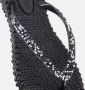 Ilse Jacobsen Cheerful03 Teenslippers Zomer slippers Dames Zwart - Thumbnail 11