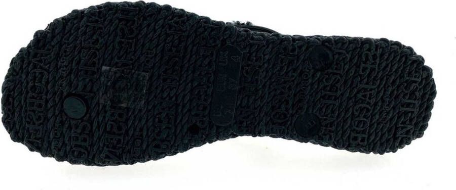 Ilse Jacobsen Cheerful03 Teenslippers Zomer slippers Dames Zwart - Foto 12