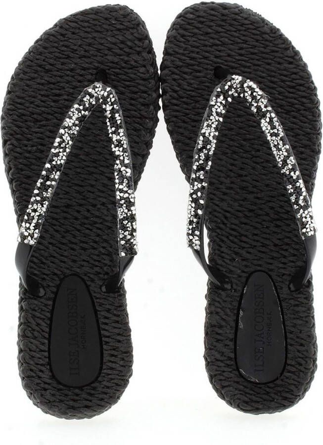 Ilse Jacobsen Slippers met glitter CHEERFUL03G 001 Black - Foto 14