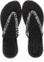 Ilse Jacobsen Cheerful03 Teenslippers Zomer slippers Dames Zwart - Thumbnail 14