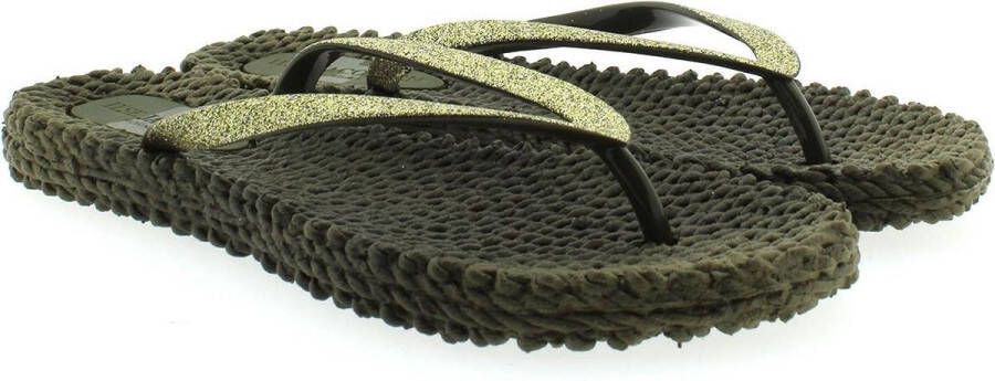 Ilse Jacobsen Dames Groene Slippers