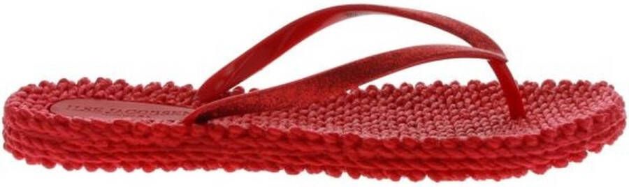 Ilse Jacobsen Dames Teenslippers Cheer Rood