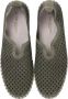 Ilse Jacobsen Instappers Dames Instapschoenen Damesschoenen Canvas Tulip 3275 Groen - Thumbnail 12