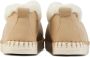Ilse Jacobsen Pantoffels Dames Sloffen Instappers Suède Harde zool Dichte hiel Tulip 3050 Beige - Thumbnail 11