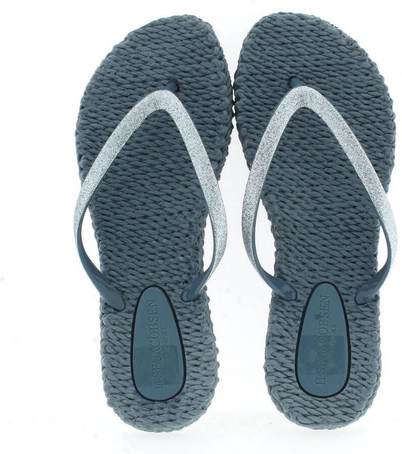 Ilse Jacobsen Hornbæk Ilse Jacobsen Cheerful01 teenslippers lichtblauw-677 Blauw Dames - Foto 10