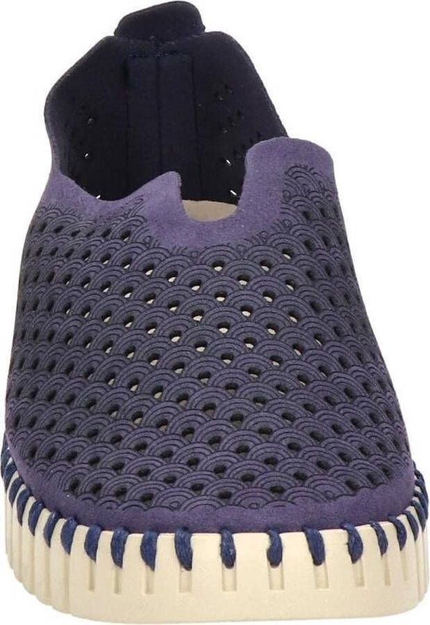 Ilse Jacobsen Tulip Instappers blauw Microvezel Dames