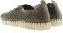 Ilse Jacobsen Instappers Dames Instapschoenen Damesschoenen Canvas Tulip 3275 Groen - Thumbnail 13