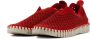Ilse Jacobsen Instappers Dames Instapschoenen Damesschoenen Canvas Tulip 3275 Rood - Thumbnail 14