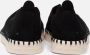 Ilse Jacobsen Instappers Dames Instapschoenen Damesschoenen Canvas Tulip 3275 Zwart - Thumbnail 11
