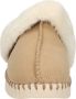 Ilse Jacobsen Pantoffels Dames Sloffen Instappers Suède Harde zool Open hiel Tulip 3871 Beige - Thumbnail 12