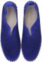 Ilse Jacobsen Dames Instapschoenen in Stof (Kobalt) - Thumbnail 4