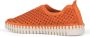 ILSE JACOBSEN Instappers Dames Tulip3275 Maat: 39 Materiaal: Textiel Kleur: Oranje - Thumbnail 10