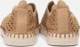 Ilse Jacobsen Instappers Dames Instapschoenen Damesschoenen Canvas Tulip3275 Camel - Thumbnail 15