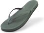 Indosole Essential Flip Flop Teenslippers Zomer slippers Dames Groen - Thumbnail 5
