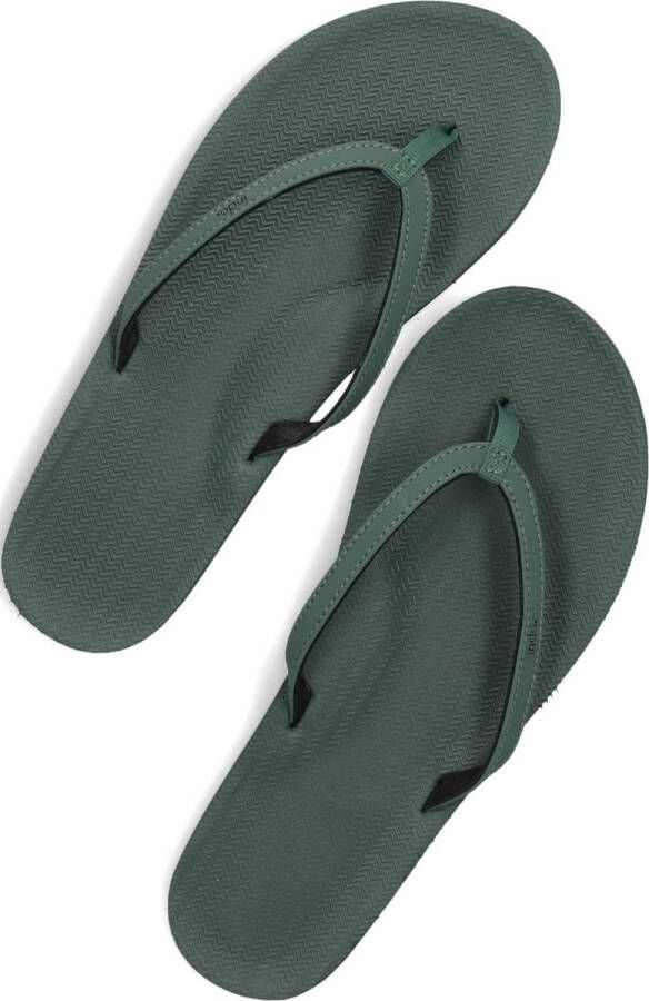 Indosole Essential Flip Flop Teenslippers Zomer slippers Dames Groen - Foto 7