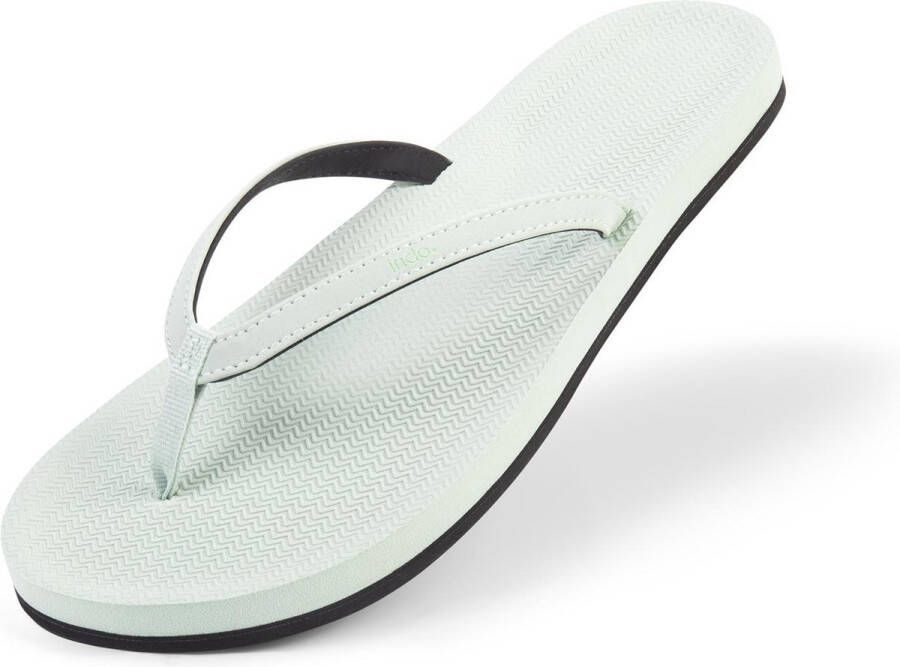 Indosole Flip Flops Essential Light Teenslippers Zomer slippers Dames Groen