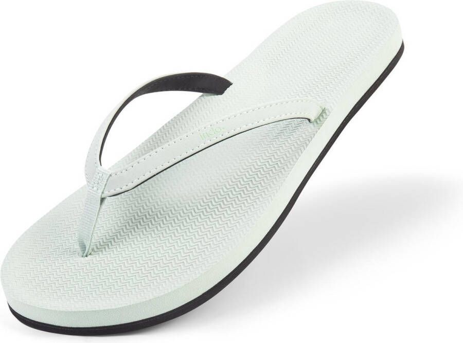 Indosole Flip Flops Essential Light Teenslippers Zomer slippers Dames Groen - Foto 6