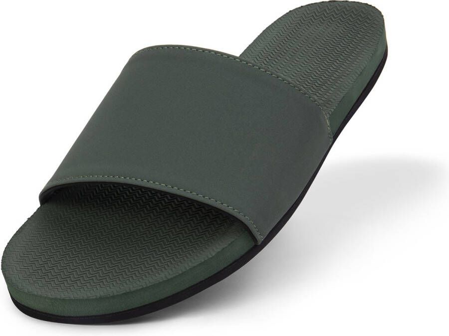 Indosole Slides Essential Light Dames Slippers Leaf Light