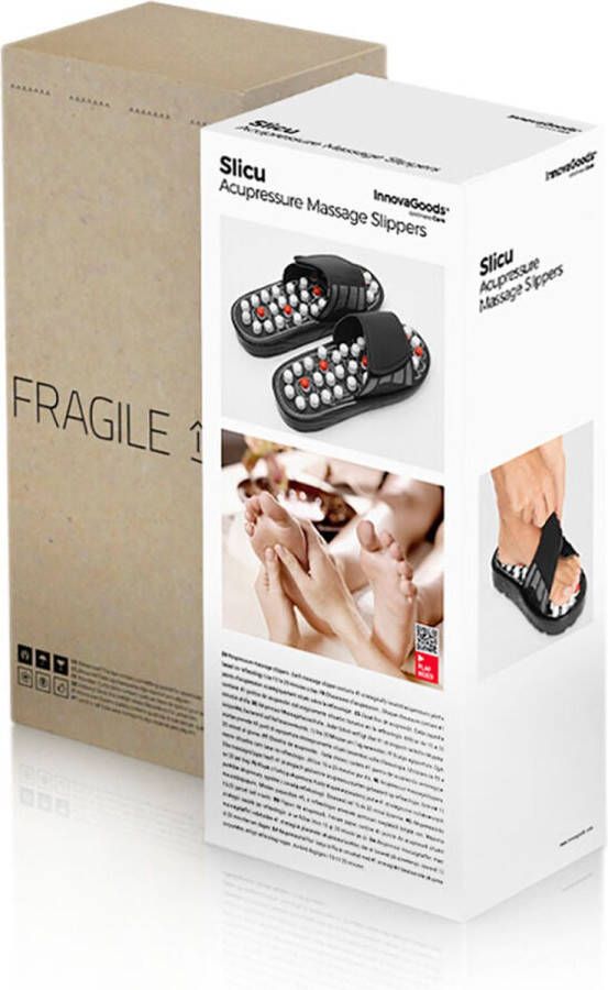 InnovaGoods Beauty Innovagoods Acupunctuurslippers Lengte Maat One Size - Foto 9
