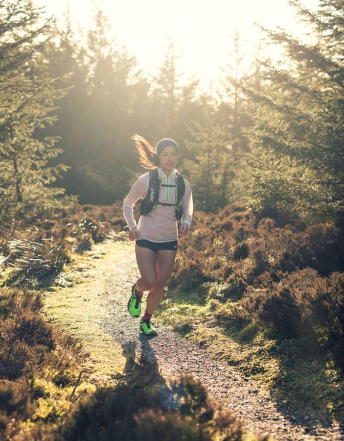 Inov-8 TrailFly Ultra G 300 Dames Sportschoenen Hardlopen Trail groen zwart