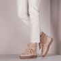 Inuikii Klassieke Sneaker Functioneel en Stijlvol Beige Dames - Thumbnail 10