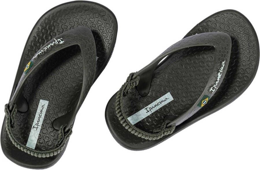 Ipanema Anatomic Soft Baby teenslippers met hielbandje donkergroen Meisjes 22 23 - Foto 2