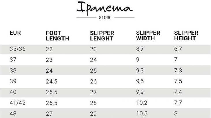 Ipanema Anatomic Tan Slippers Dames Beige Gold