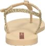 Ipanema Class Brilha Slippers Dames Beige - Thumbnail 8