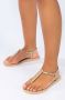 Ipanema Class Brilha Slippers Dames Beige - Thumbnail 9