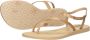 Ipanema Class Wish Slippers Dames Beige Gold - Thumbnail 13