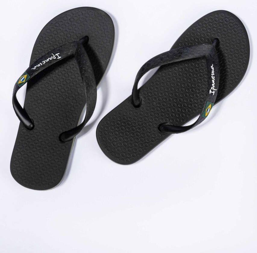 Ipanema Classic Brasil Kids Unisex Junior Slippers Black