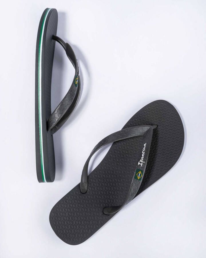 Ipanema Classic Brasil Slippers Heren Dark Grey