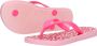 Ipanema Classic Kids teenslippers met panterprint roze - Thumbnail 8