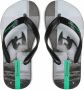 Ipanema Classic X Kids Slippers Heren Junior Black White - Thumbnail 13